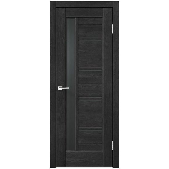 Полотно дверное со стеклом Velldoris Premier 10 700х2000мм секвойя темная