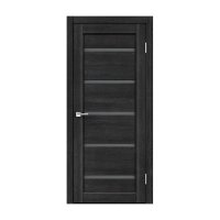Полотно дверное со стеклом Velldoris Premier 11 700х2000мм секвойя темная