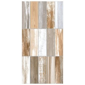 Плитка настенная New Trend Congo Brick 30х60 см бело-серая