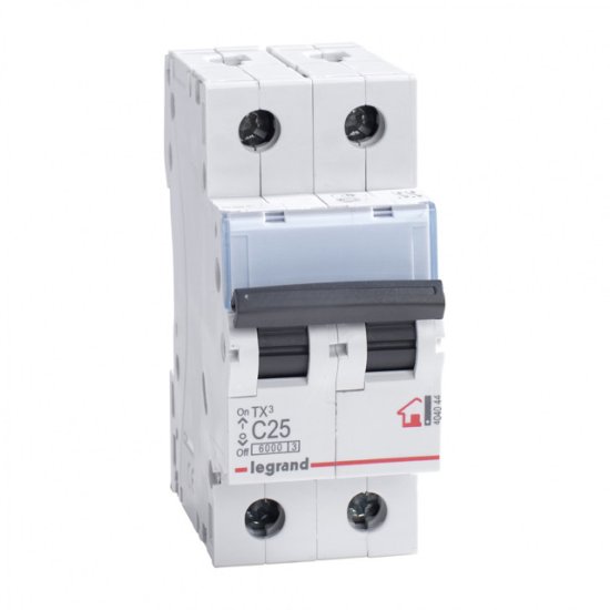 Выключатель автоматический LEGRAND 2P 25А