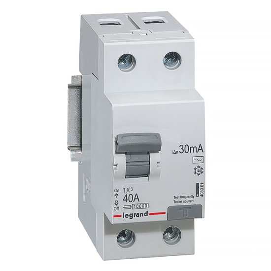 Устройство защитного отключения LEGRAND 2Р 40A 30MA-AC