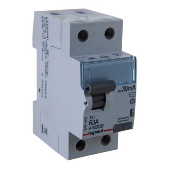 Устройство защитного отключения LEGRAND 2Р 63А