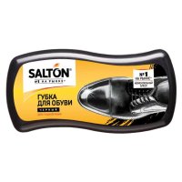 Губка для обуви SALTON Миди черная для гладкой кожи