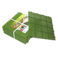 Покрытие модульное Happy Time 11шт 30х30х1см зелёный