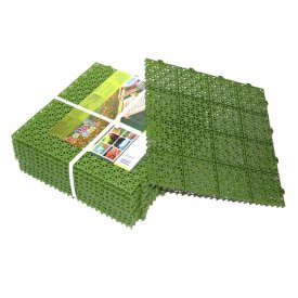 Покрытие модульное Happy Time 11шт 30х30х1см зелёный