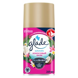 Освежитель воздуха GLADE Automatic Кокосовый Бали 269мл сменный блок