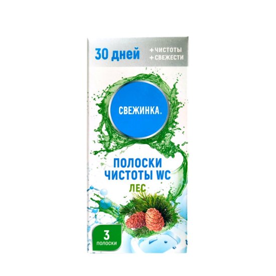 Стикер для унитаза СВЕЖИНКА Лес 3х10г
