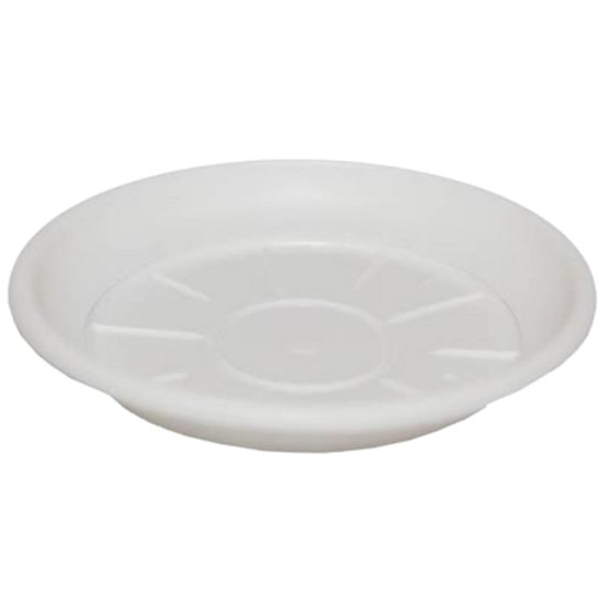 Поддон пластиковый d25см белый