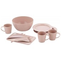 Набор посуды Sugar&Spice 14 предметов пластик латте