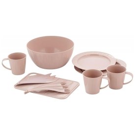 Набор посуды Sugar&Spice 14 предметов пластик латте