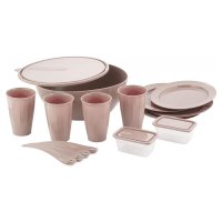 Набор посуды Sugar&Spice 15 предметов пластик латте