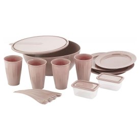 Набор посуды Sugar&Spice 15 предметов пластик латте