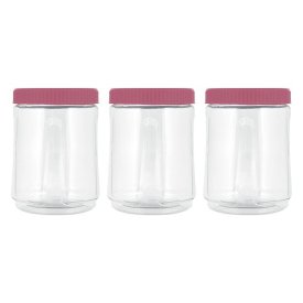 Набор банок SUGAR&SPICE Honey 3шт. 0,75л пластик брусничный