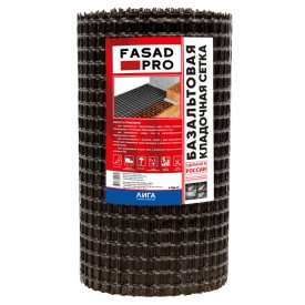 Сетка базальтовая кладочная FASADPRO 25х0,5м