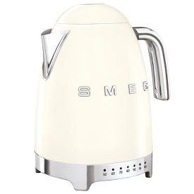 Чайник SMEG KLF04CREU 2400Вт 1,7л металл терморегул. бежев.