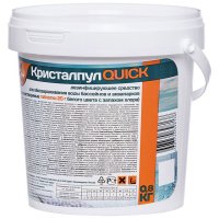 Средство для бассейна Кристалпул QUICK 0,8кг 40 таблеток
