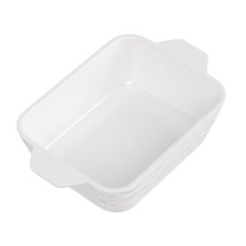 Форма для запекания INHOUSE Cucinа 20,6х13х5см белый керамика