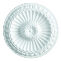 Розетка потолочная круглая Формат Standard 280А, пенополистирол, белая, 28 см