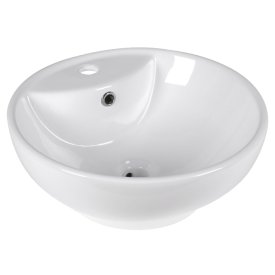 Раковина накладная SANITA LUXE Slim 40х20см круг