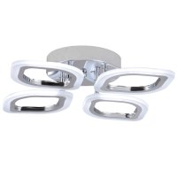 Люстра потолочная светодиодная ESCADA Элла 3000/6500К LED 32Вт хром