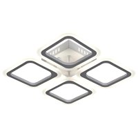 Люстра потолочная светодиодная ESCADA Аттик 3000/6500К LED 50Вт белая