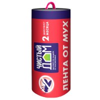Лента липкая от мух ЧИСТЫЙ ДОМ 1шт
