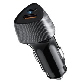 АЗУ в прикуриватель REXANT 12/24В 2 порта USB-A(QC 3.0)+USB-C(PD) 20Вт