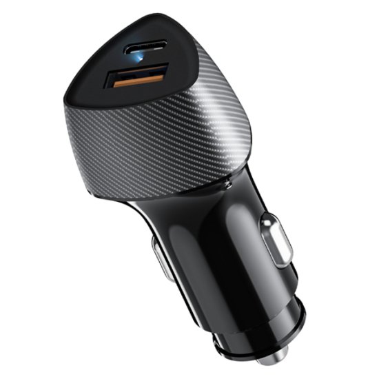 АЗУ в прикуриватель REXANT 12/24В 2 порта USB-A(QC 3.0)+USB-C(PD) 20Вт