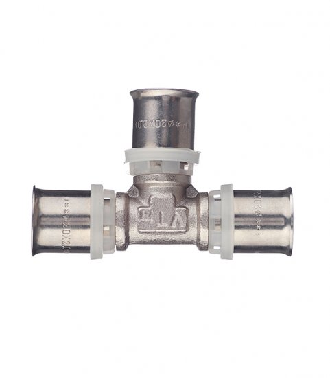 Тройник VALTEC (VTm.231.N.202020) 20(пресс) х 20(пресс) х 20(пресс)