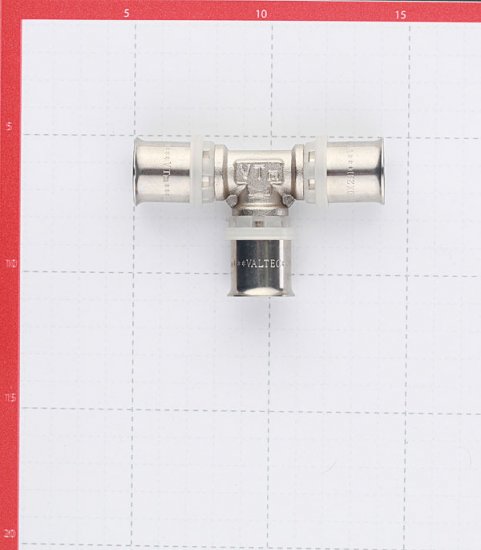 Тройник VALTEC (VTm.231.N.202020) 20(пресс) х 20(пресс) х 20(пресс)