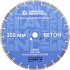 Сегментный алмазный диск по бетону Diamond Industrial DIDC350