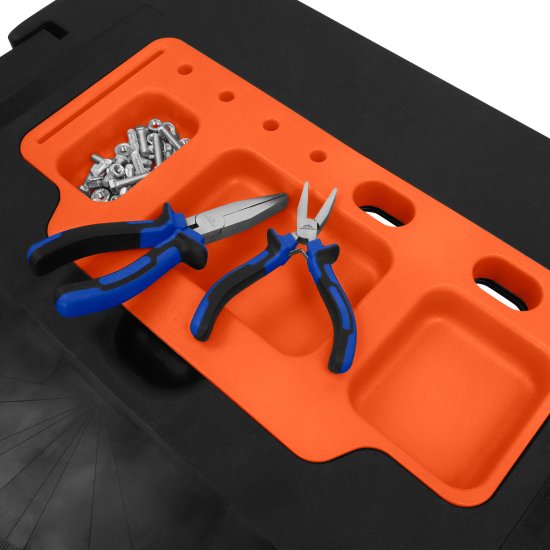 Верстак столярный складной Vertextools 2070-05 600x1155x1300 мм максимальная нагрузка 150 кг