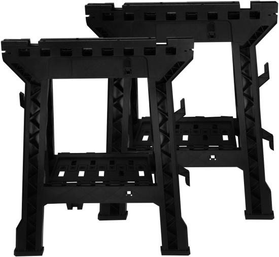 Верстак-козлы складной Vertextools 2070-03 860x730x1000 мм максимальная нагрузка 450 кг