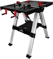 Верстак столярный складной Vertextools 2070-06 810x850x1000 мм максимальная нагрузка 200 кг