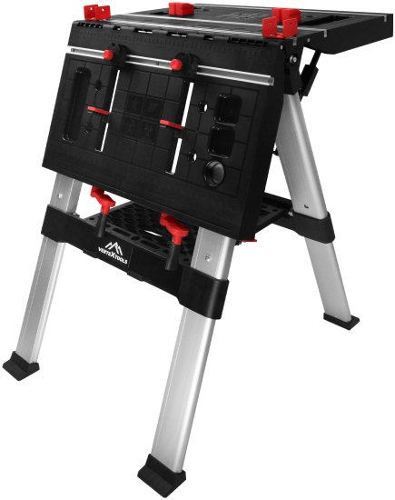 Верстак столярный складной Vertextools 2070-06 810x850x1000 мм максимальная нагрузка 200 кг