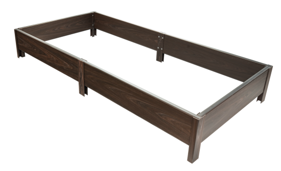 Высокая грядка 200x80x20 см венге
