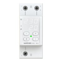 Реле напряжения и контроля фаз модульное Welrok VI-32 220 В 32 А тип AC цифровое