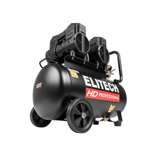 Компрессор сетевой поршневой безмасляный Elitech HD ACF 500-50S, 50 л 500 л/мин