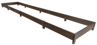 Высокая грядка 500x100x20 см венге