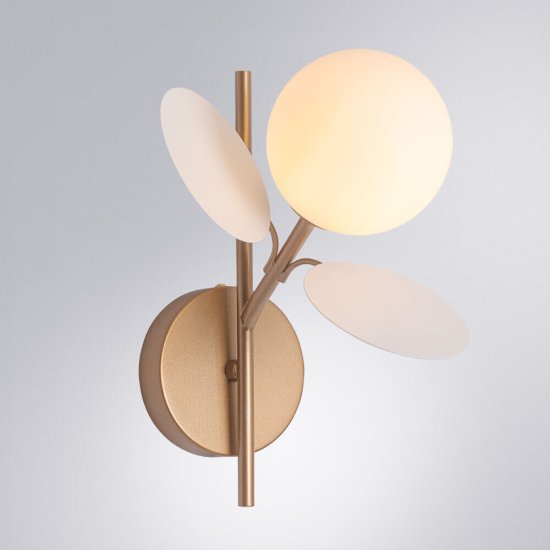 Бра Arte Lamp Peacock G9 40 Вт 220 В золото IP20 (A1369AP-1SG)