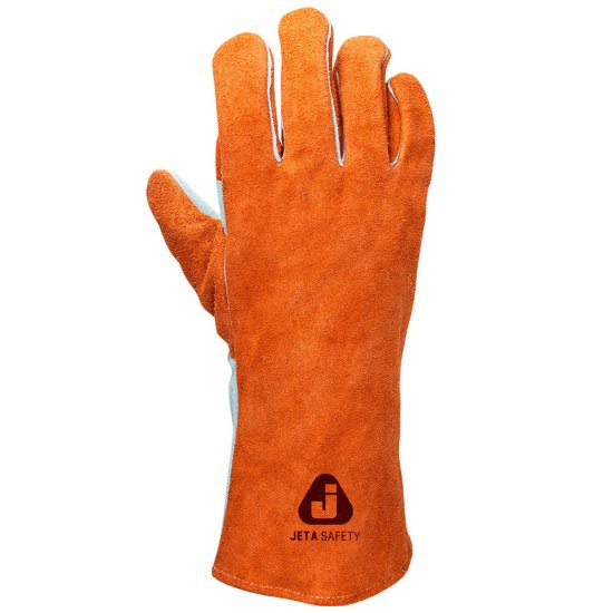 Краги спилковые для сварщика Jeta Safety Ferrus Active JWK401 оранжевые 10 (XL)