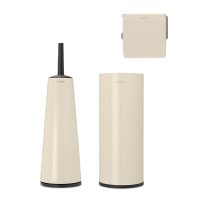 Набор аксессуаров для ванной Brabantia ReNew 3 предмета стальной бежевый