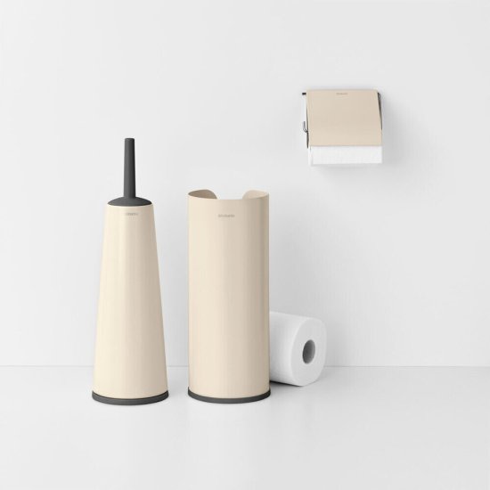 Набор аксессуаров для ванной Brabantia ReNew 3 предмета стальной бежевый