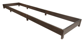 Высокая грядка 400x80x20 см венге