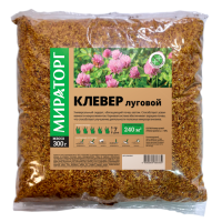 Семена сидератов Мираторг Клевер луговой красный 0.3 кг