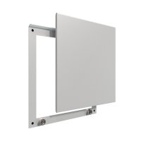 Люк открытого типа на магнитах Хаммер Стикер сталь цвет белый 40x40 см