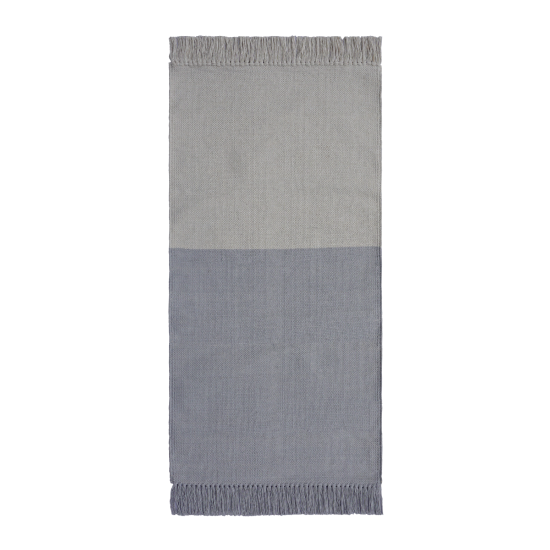 Ковер KREAFORTA Madras 60x120 см хлопок цвет серый