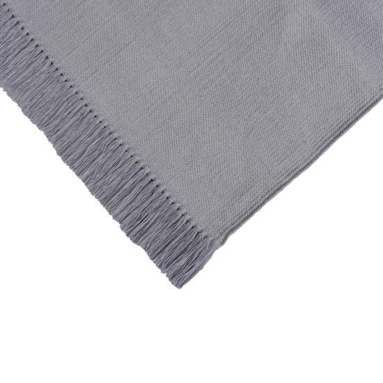 Ковер KREAFORTA Madras 60x120 см хлопок цвет серый