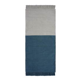 Ковер KREAFORTA Madras 60x120 см хлопок цвет синий