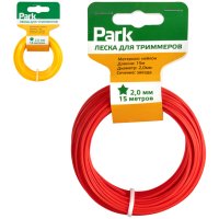 Леска для триммеров PARK 2мм 15м звезда